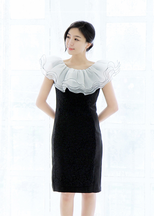 아마빌레 블랙 dress (제작)